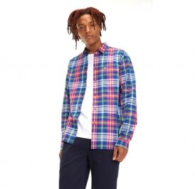 Camisa Tommy Hilfiger Masculino MW0MW03790-902 M Multicor - Imagem 1