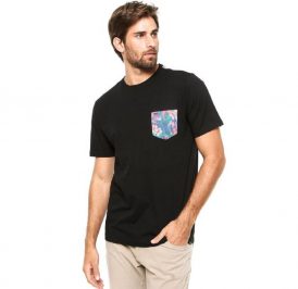 Camiseta Hurley Masculino 983190-E6V S - Preta - Imagem 1