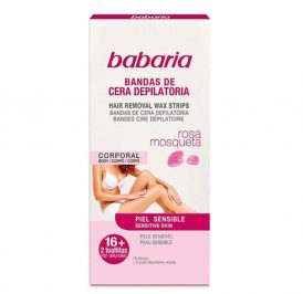 COSMETICO BABARIA BANDAS DE CERA DEPILANTE CORPORAL - 8410412021449 - Imagem 1