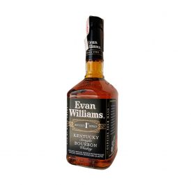 Whisky Evan Williams Black Bourbon 1LT - 096749021246 - Imagem 1