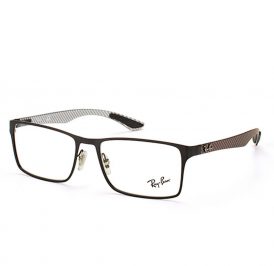 Óculos Ray Ban Masculino RX8415 2503 55 - Cinza/Preto - Imagem 1