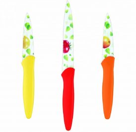 Jogo De Facas Cuisinart C55-6PRF Frutas Impressas 3 Peças - Imagem 1