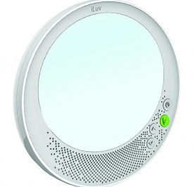 Espelho com Speaker iLuv Shower Resistente à Água Bluetooth - AUDSMIRRWH - Imagem 1