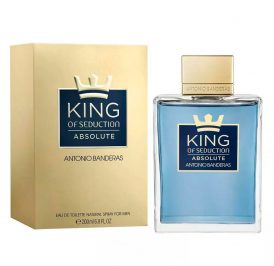 Perfume Antonio Banderas King of Seduction Absolute Eau de Toilette Masculino 200ML - Imagem 1