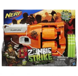 Lançador De Dardos Hasbro Nerf Zombie Strike B0562 Flipfury - B0562 - Imagem 1