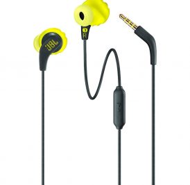 Fone De Ouvido JBL Endurance Run Jack 3.5mm Amarelo - JBLENDURRUNBNLAM - Imagem 1