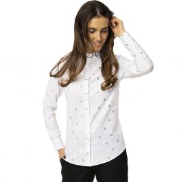 Camisa Tommy Hilfiger Feminina WW0WW26601-0LH-00 40-  Mini Th Cube Foil - Imagem 1