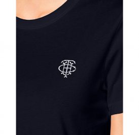 Camiseta Tommy Hilfiger Feminina WW0WW26865-DW5-00 L Desert Sky - Imagem 1