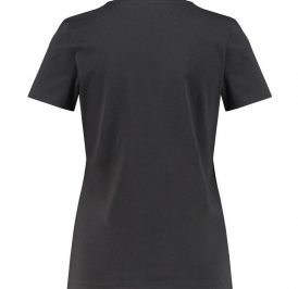 Camiseta Tommy Hilfiger Feminina WW0WW26868-BDS-00 L Preto - Imagem 1