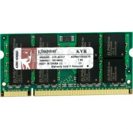 Memoria Notebook Kingston DDR2  2 GB 667MHz - KVR667D2S5/2G - Imagem 1