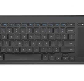 Teclado Microsoft All-In-One Wireless Inglês Preto - N9Z-00001 - Imagem 1