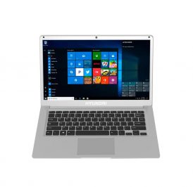 NOTEBOOK HYUNDAI HYBOOK HTLB14INC4Z2ES CEL-N3350/4GB/64GB eMMC/14.1/W10H INGLES SILVER - HTLB14INC4Z2ES - Imagem 1