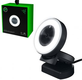 Câmera Web Razer Kiyo Equipada Com Ring Light - RZ19-02320100-R3U1 - Imagem 1