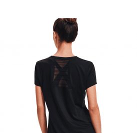 UNDER ARMOUR CAMISETA F 1365756-001-SM BLACK - Imagem 1