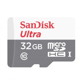 Cartão de Memória Micro SD SanDisk Ultra SDHC 32GB 100 MB/s Class 10 - SDSQUNR-032G-GN3MA - Imagem 1