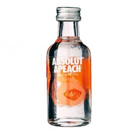 Vodka Absolut Mini Apeach 50ML  7312040070503 - Imagem 1