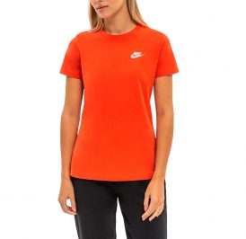 Camiseta Nike Feminino DN2393-861 S - Laranja - Imagem 1