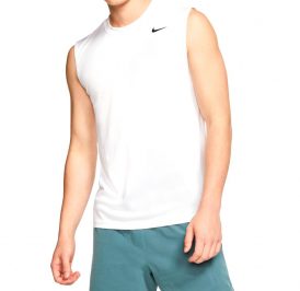Camiseta Regata Nike Masculino 718835100 XL - Branco - Imagem 1