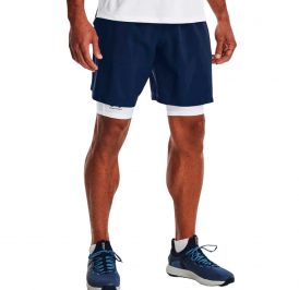 UNDER ARMOUR SHORT M WOVEN GRAPHIC 1370388-408 XXL NVY *** - Imagem 1