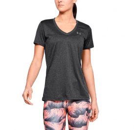 Camiseta UNDER ARMOUR Feminino 1255839-090 MD - Cinza - Imagem 1