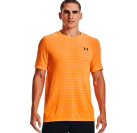 Camiseta UNDER ARMOUR Masculino 1361133-857 SM - Laranja - Imagem 1