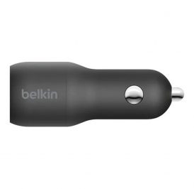 Carregador de Carro Belkin 32W USB-A 12W + USB-C 20W - Preto CCB003-05-BK - Imagem 1