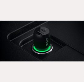 Carregador de Carro Duplo Belkin 37W USB-C 25W/USB-A 12W + Cabo USB-C/Lightning Preto - CCB004BT1MBK-B5 - Imagem 1
