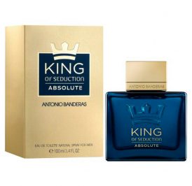 Perfume Antonio Banderas King of Seduction Absolute Eau de Toilette Masculino 100ML - Imagem 1