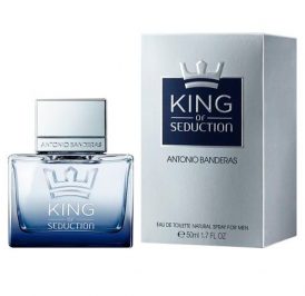 Perfume Antonio Banderas King of Seduction Eau de Toilette Masculino 50ML - Imagem 1