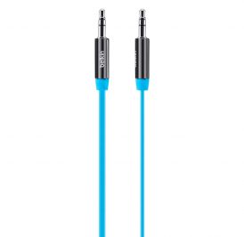 Cabo Belkin Áudio 3.5 mm/AUX 3ft (0.9m) AV10127TT03-BLU Azul - Imagem 1