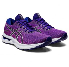 Tênis ASICS Feminina 1012B201.500 37.5 Gel Nimbus 24 Orquídea/Céu Suave - Imagem 1