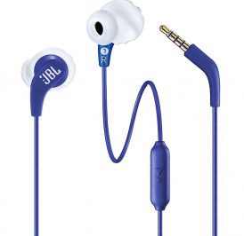 Fone De Ouvido JBL Endurance Run Mini Jack 3.5 mm Azul JBLENDURRUNBLUAM - Imagem 1