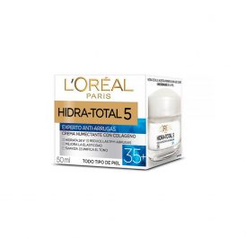 Creme Loreal Dia Hidra Total 5 Anti-rugas com Colágeno 35+ 50ML - Imagem 1