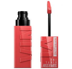 Batom Maybelline Superstay Vinyl Nude Peppy N 115 - Imagem 1