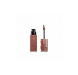 Batom Maybelline Superstay Vinyl Nude Punchy N 120 - Imagem 1