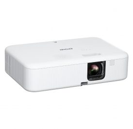 Projetor Epson Epiqvision CO-FH02 AndroidTV FHD HDMI Branco - V11HA85020 - Imagem 1