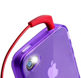 Capa iSkin para iPhone 4 B0042GS7ZS - Roxo - Imagem 2