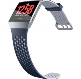 Smartwatch Fitbit Adidas Edition Bluetooth e GPS - Ink Blue/Ice Gray FB503WTNV - Imagem 3