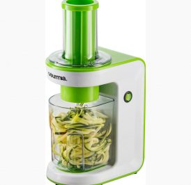 Espiralizador e Fatiador Elétrico Gourmia GES580 80W 120V - Branco/Verde - Imagem 3