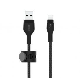 Cabo USB/Lightning Belkin CAA010BT1MBK 1 metro - Preto - Imagem 1