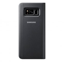 Case Samsung S8 EF-ZG950CBEGBR Clear View Standing Black - Imagem 1