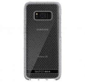 Case Tech21 Evo Check Active para Samsung Galaxy S8+ Clear/Spotted Black - Imagem 1