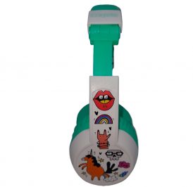 Headset Crayola CR-W180H(G) Wired - Green - Imagem 3