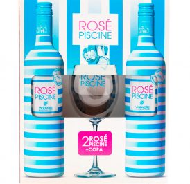 Vinho Kit 2 Rose Piscine + Copa Rose Piscine 1 Vinho Kit 2 Rose Piscine + Copa Rose Piscine - Image 1
