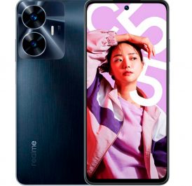 Smartphone realme C55 Dual SIM 8GB+256GB 6.72″ OS 13 Anatel B/F Rainy Night - RMX3710 K - Imagem 1