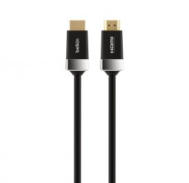Cabo HDMI 4K de Alta Velocidade Belkin 2m - Modelo AV10050BT2M - Conexão Perfeita para Ultra HD - Imagem 1