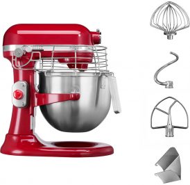 Batedeira Amasadora KitchenAid 5KSM7990XEER 6.9L 220V - Vermelho - Imagem 1