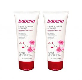 Creme para Mãos Babaria Rosa Mosqueta 2X1 100ML - Imagem 1