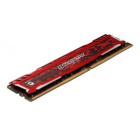 Memória RAM DDR4 Crucial Ballistix  4GB 2400M Vermelho - BLS4G4D240FSE - Imagem 3
