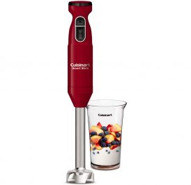Mixer de Mão Cuisinart CSB-175RP1 2 Velocidades 300W Com Copo 110V - Vermelho - Imagem 1